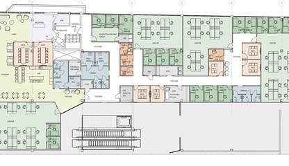 Planskiss Nygatan 21-23