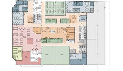Förslag på planritning Nygatan 21-23