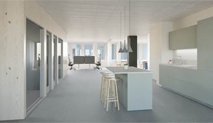 Visionsbild av Stark Arkitekter Skeppsbrogatan 26A