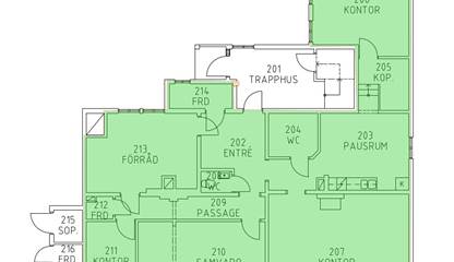Planskiss Köpmangatan 41