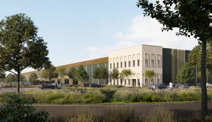 Fullskalig anläggning vy Sydöstra vägen