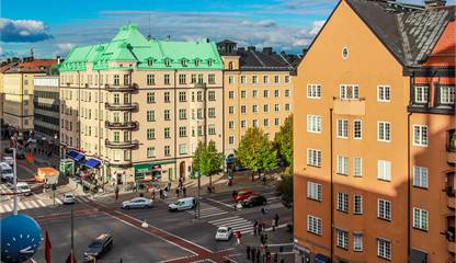 Utsikt Götgatan/Ringvägen Ringvägen 100