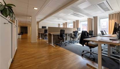 Kontorslandskap Humlegårdsgatan 20