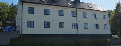 Vy mot huset Algatan 1