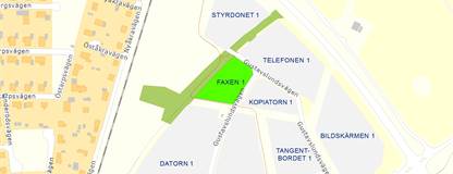 Faxen 1, Gustavslundsvägen, Eslöv - Industrimark Gustavslundsvägen 15