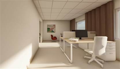 Visionsbild: Arbetsyta Kanalgatan 46 A