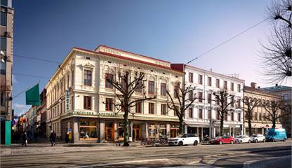 Exteriör Bild Fasad Västra Hamngatan 18 ca 155 m² Västra Hamngatan 18