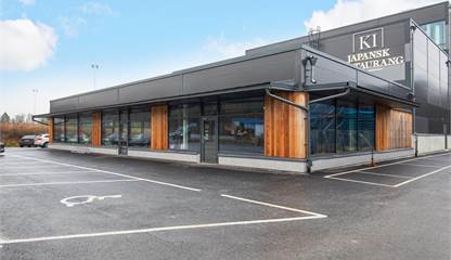 Fastigheten utvändigt Göran Hammarsjös Väg 8