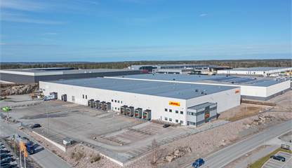 Drönarbild Metallvägen 38