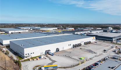 Drönarbild Metallvägen 38