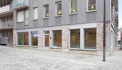 Butiksfönster Sjöfartsvägen 3