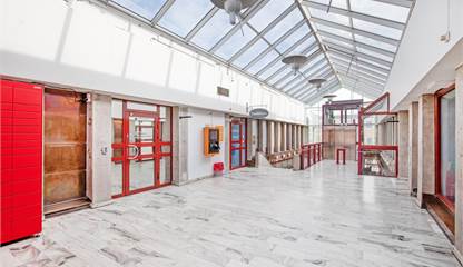 Lokalernas entré Trädgårdsgatan 12