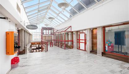 Lokalernas entré Trädgårdsgatan 12