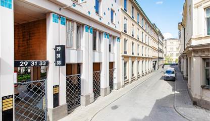 Fasad Klara Norra Kyrkogata 33