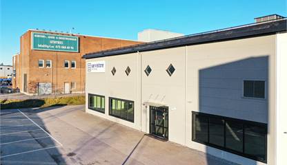 Lokalen utvändigt Mästarvägen 4