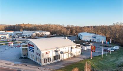 Drönarbild Annebergsvägen 2