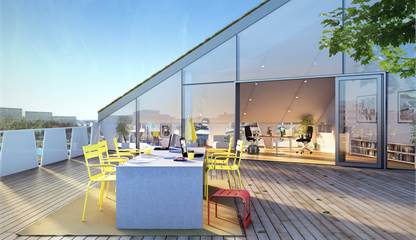 Takterrass Gesällvägen 23