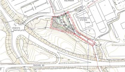 Plankarta byggrätt Hågesta 230