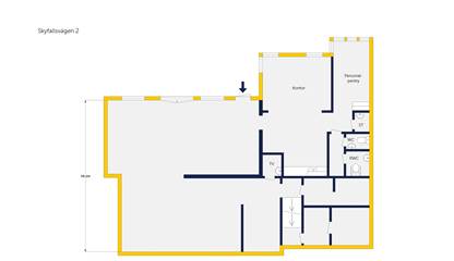 Planlösning Skyfallsvägen 2