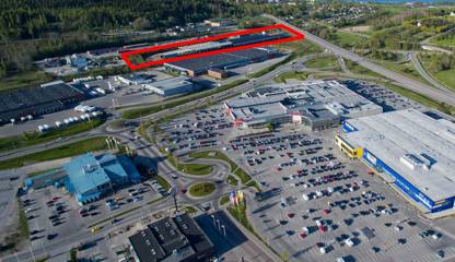 Flygbild Birstavägen 1