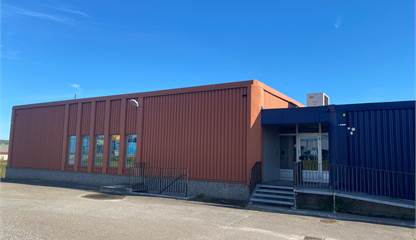 Fasad/entré Kontorsvägen 9