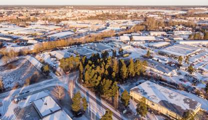 Drönarbild 2 Växelgatan (2)/ Rälsgatan 8