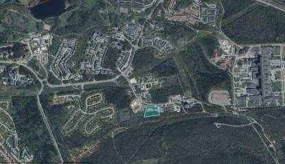 Flygfoto översikt Linköpingsvägen 8