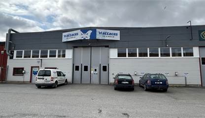 Entré till kontor samt verkstad Odenskogsvägen 35
