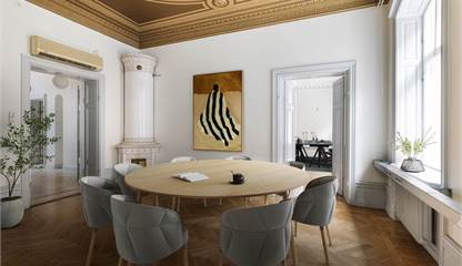 Digitalt stylad bild Drottninggatan 59