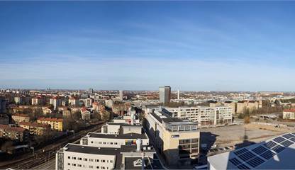 Utsikt mot söder Arenavägen 41