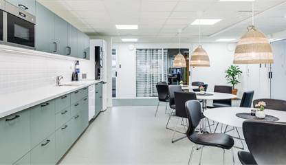 Plats för fika Florettgatan 29C