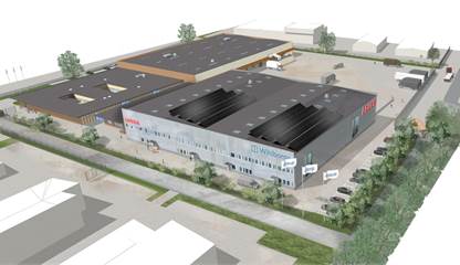 Visionsbild Spännbucklan 9 Agnesfridsvägen 182