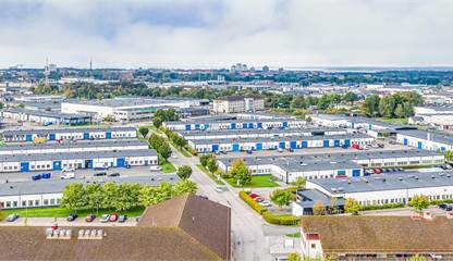 Exteriör området Florettgatan 37