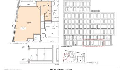 Planritning 1138 Malmö Rallaren 1