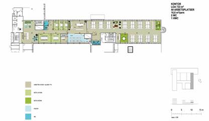 Visionsbild - planlösning Kungsgatan 43