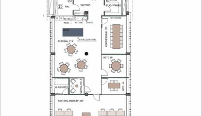 Planlösning Kungsgatan 43