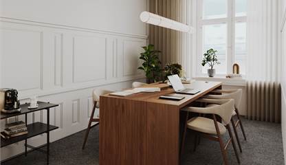 Visionsbild mötesrum Stigaregatan 7B