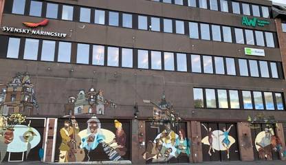 Garagemålning Elmo Sjögatan