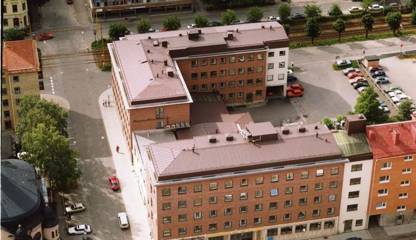 Flygfoto Köpmangatan 19