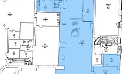 Ritning 298 kvm markplan Kyrkogatan 12